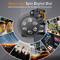 G-Anica-كاميرا رقمية ، كاميرا ضبط تلقائي للصورة ، 4K ، 48MP ، WiFi ، دعم التصوير الفوتوغرافي ، لا استخدام البطارية ، ومناسبة للمبتدئين - الصورة 4